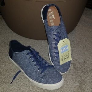 Blue TOMS Sneakers